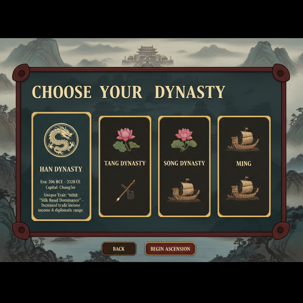 Dynasty Ascendant: A Chinese History Epic asset 2