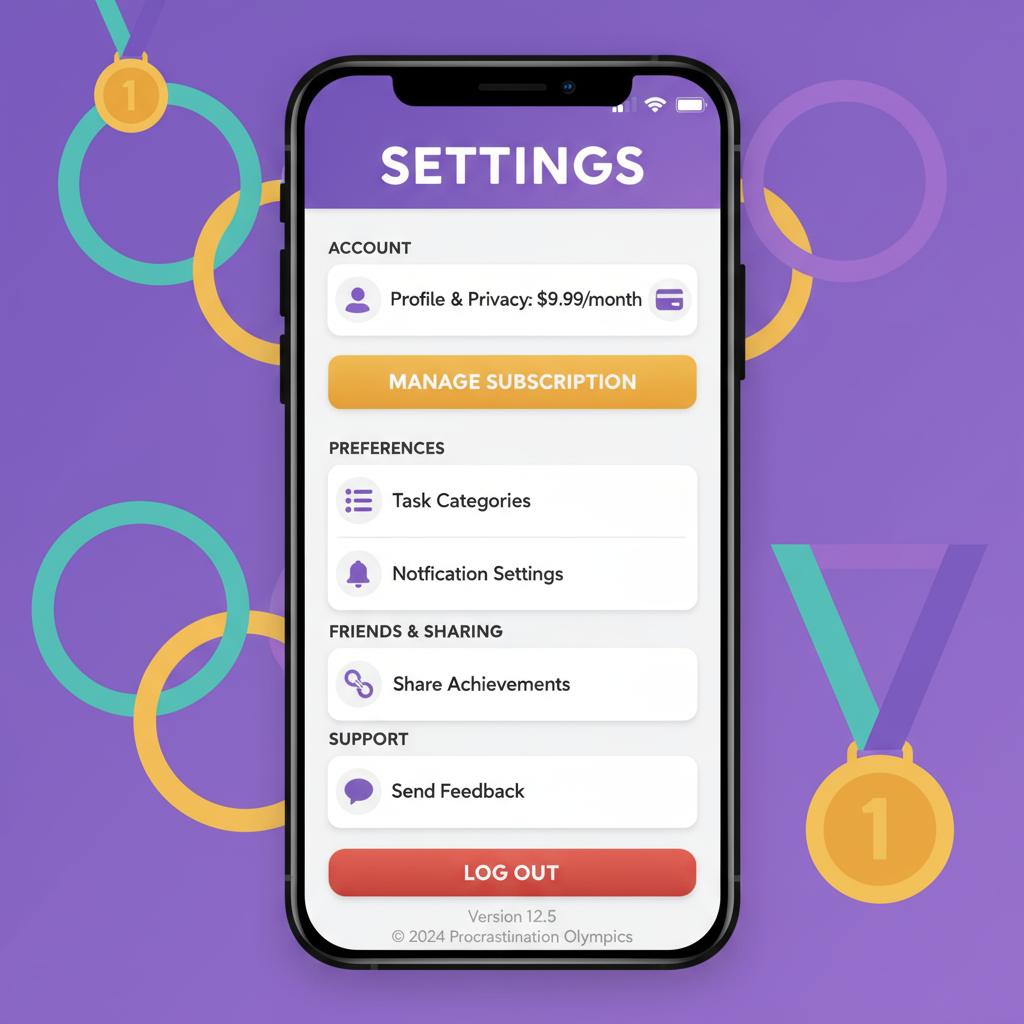 Procrastination Olympics asset 4