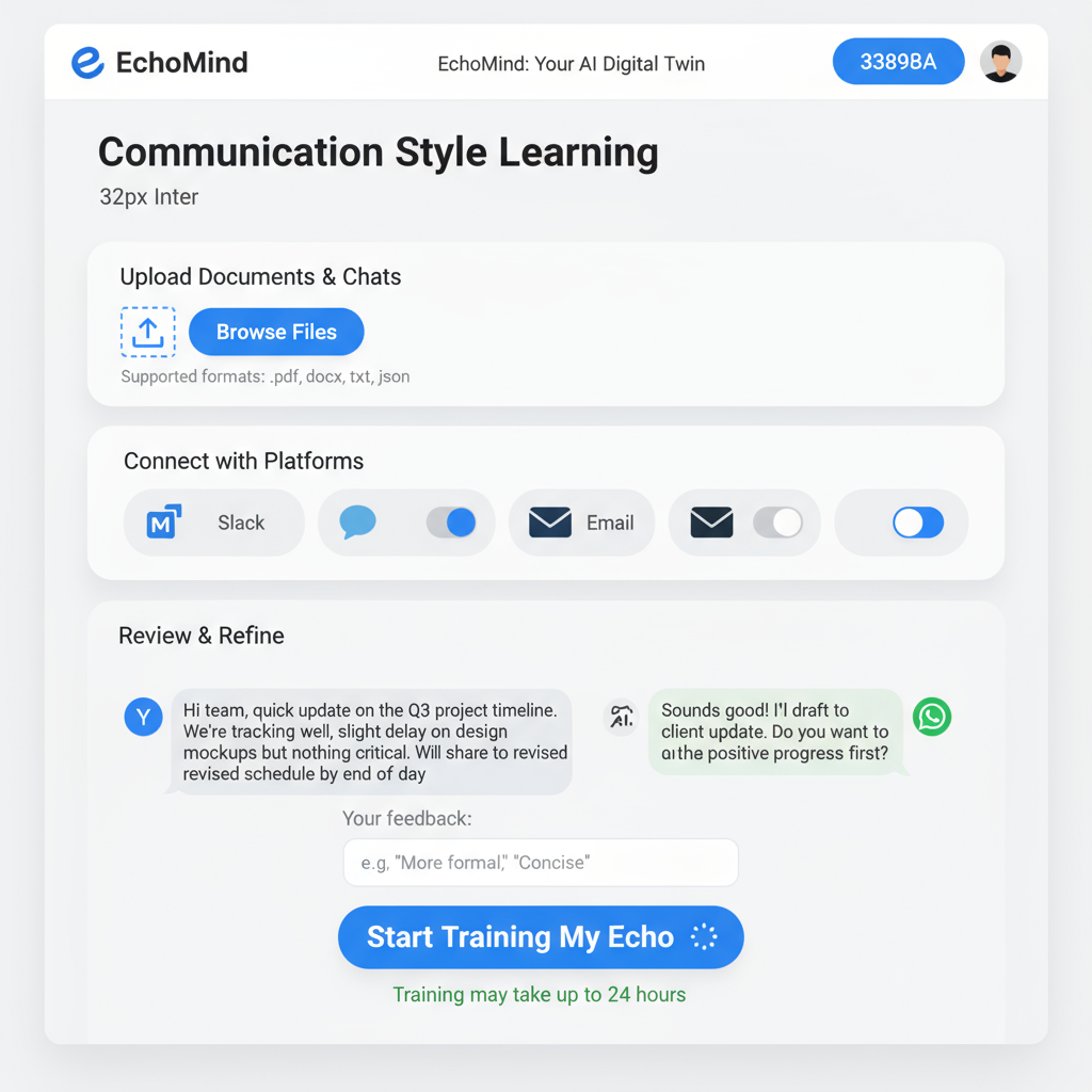 EchoMind: Your AI Digital Twin asset 3